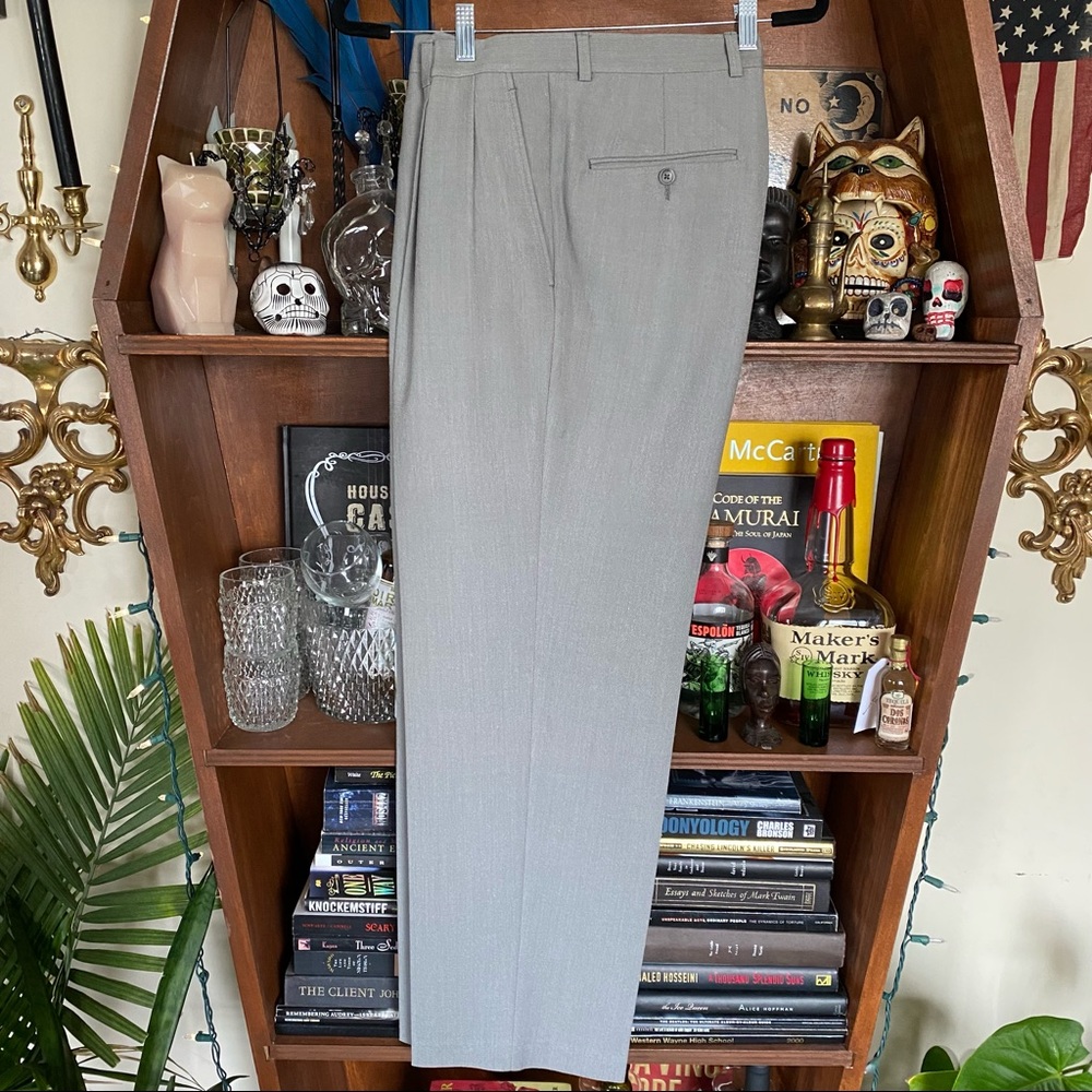 Burberry Mens Gray Pants 34 Regular